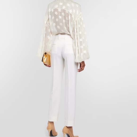 Dolce & Gabbana Low-rise wool-blend pants…NWOT - Picture 8 of 9